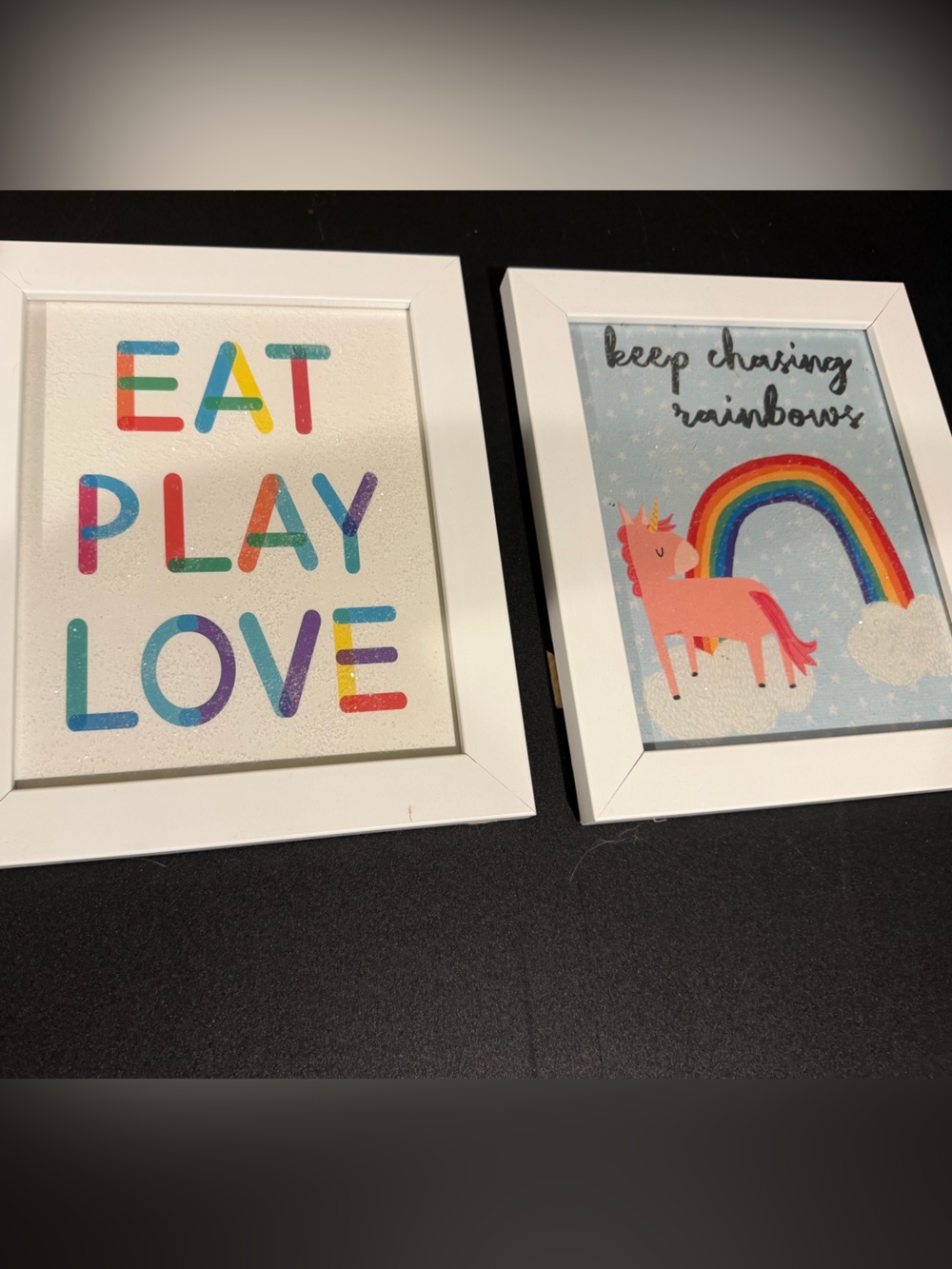 kids wall art set of two